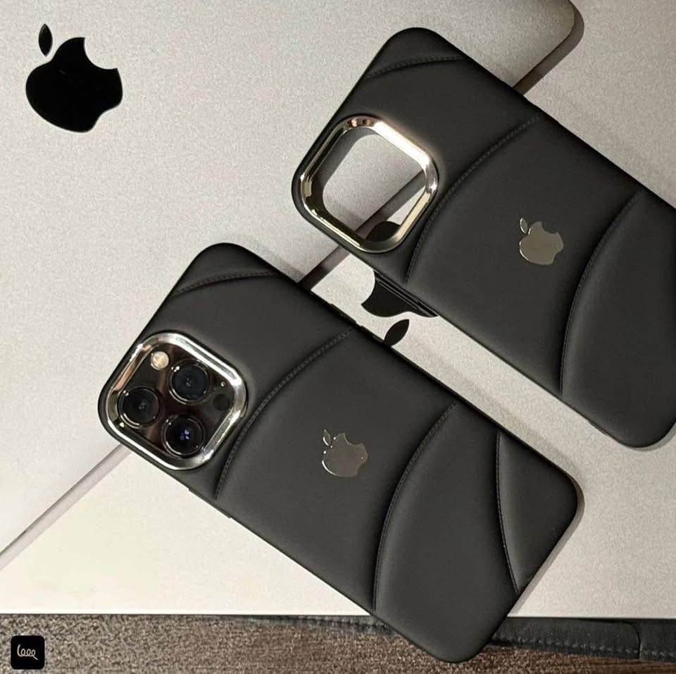 Premium Puffer Case for iPhone – Black — ছবি 2